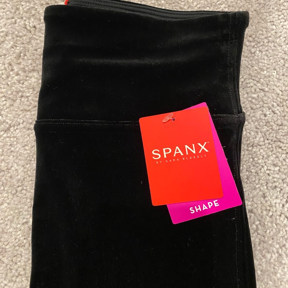 NWT SPANX Velvet Leggings XS
